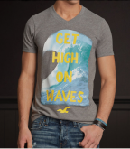 camiseta hollister